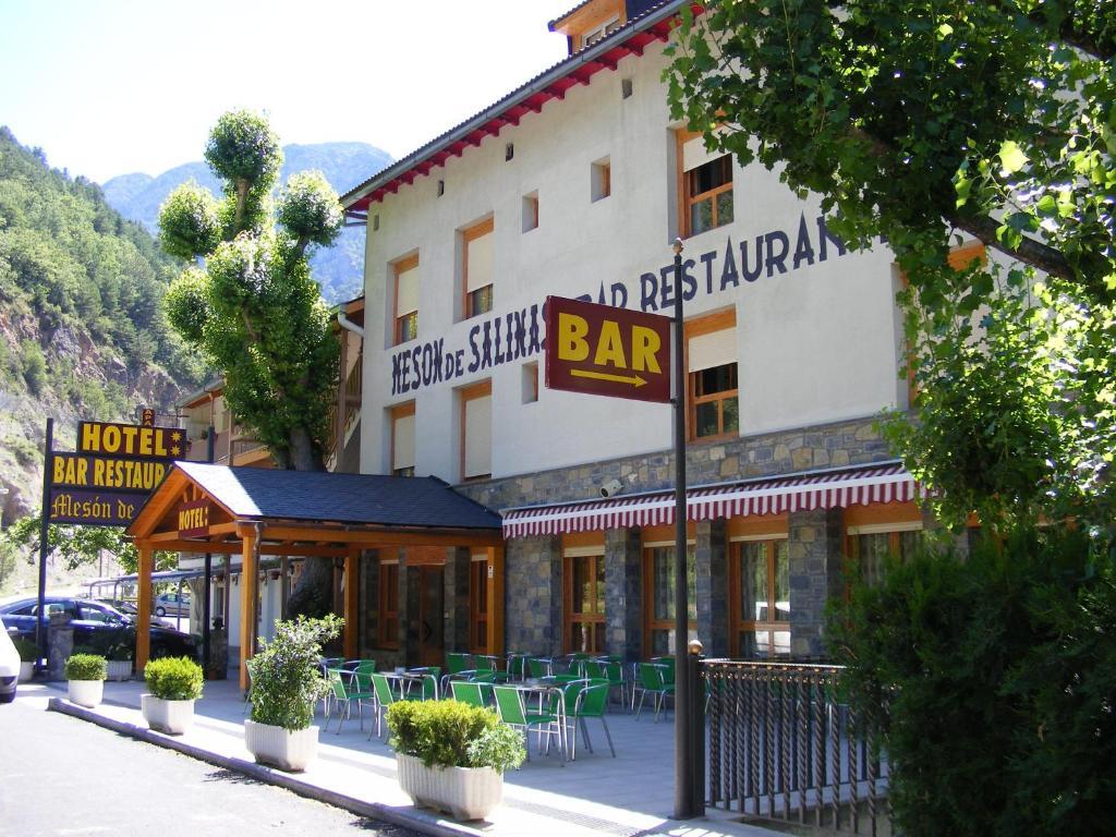 Meson De Salinas Hotel Salinas de Bielsa Exterior foto